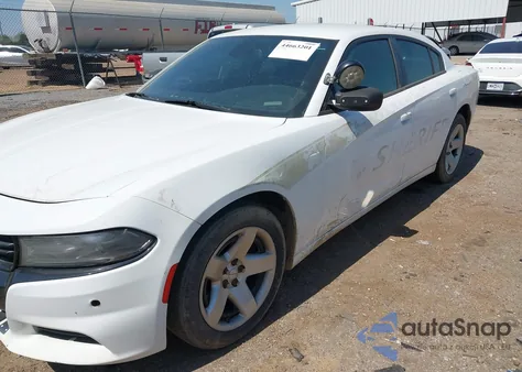 2016 Dodge Charger Police из США, поврежденный, VIN 2C3CDXAT5GH259418